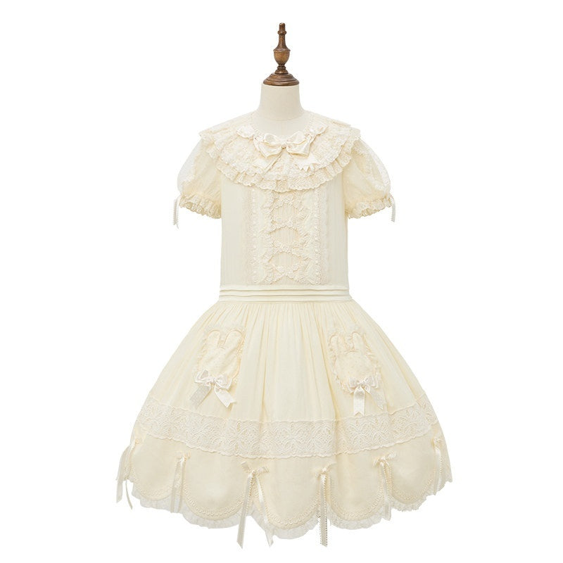 Zhong_Xia_Wu_Yu_Storybook_Applique_Embroidery_A_Line_Layered_Low_Waist_Women's_Short_Sleeve_Op_998702960363_MISSTT