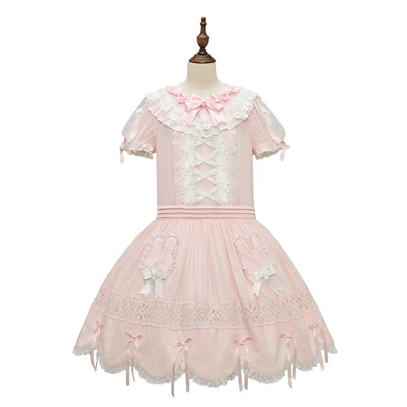 Zhong_Xia_Wu_Yu_Storybook_Applique_Embroidery_A_Line_Layered_Low_Waist_Women's_Short_Sleeve_Op_998702960363_MISSTT