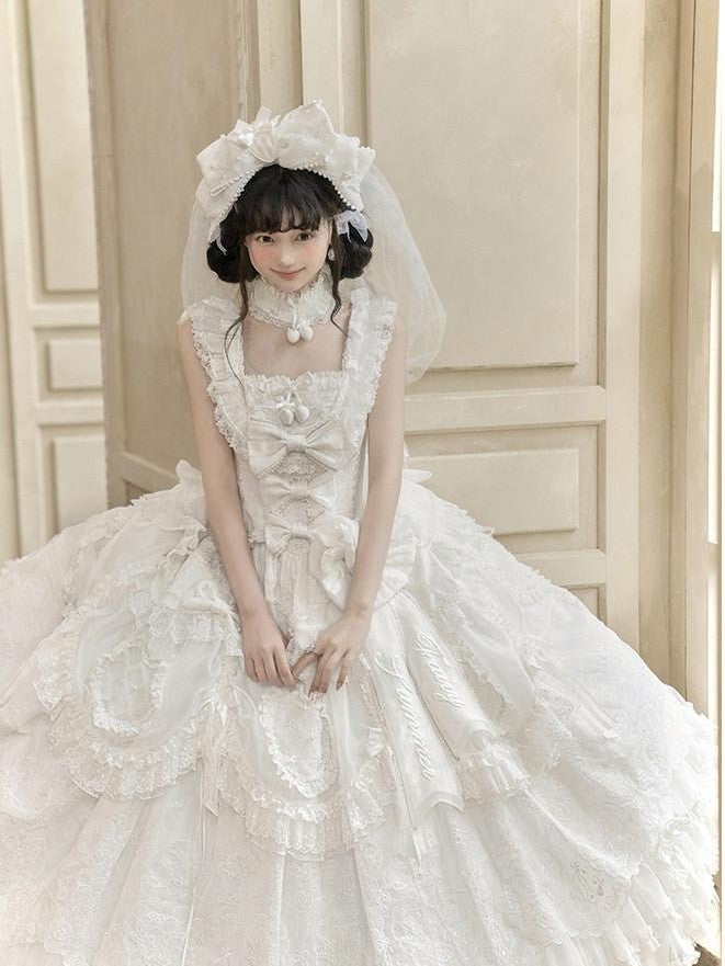 Zhong Xia Wu Yu Strawberry Print Open Front Jsk Lolita Women's Short Sleeve Op