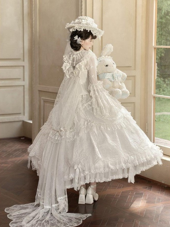 Zhong Xia Wu Yu Strawberry Print Open Front Jsk Lolita Women's Short Sleeve Op