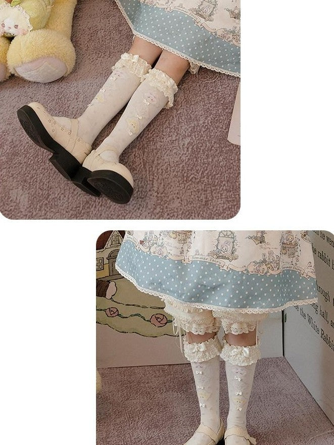 Zhong Xia Wu Yu Teacup Hat Teacup Brooch Floral Pillow Brooch Socks Lolita Women's Accessories